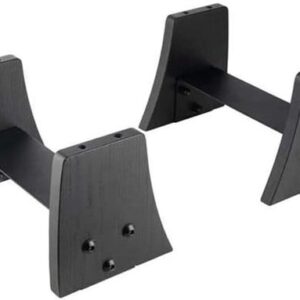 Verhoogde Toegang Kit - Roeimachine Verhogers - Comfortabel Trainen - Verdrievoudigt Hoogte - 20 cm Verhoging - Zwart