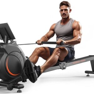 DnA® Roeitrainer - Hometrainer - Roeitrainers - Roeitrainers Inklapbaar - Zwart - 94cm x 21cm x 51cm