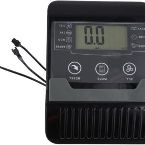 Roeimachine Display - Teller Monitor - Training Bijhouden - Scanfunctie - 22 x 18 x 5 cm - Zwart