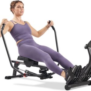 Roeitrainer - Full Motion - Full Body Workout - 12 Weerstanden - 159 kg Capaciteit - Zwart