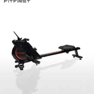 FitFirst Roeitrainer met Magnetische Weerstand | 16 Weerstanden | Makkelijk Verplaatsbaar Met Transportwielen | Fluisterstil Ontwerp | Roeimachine Magnetisch | Roeiapparaat Voor Thuis