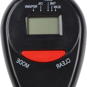 Roeitrainer Meter - Trainingscomputer Fiets - Fitness Monitoring - Multifunctioneel Display - 12 x 6 x 2 cm - Zwart