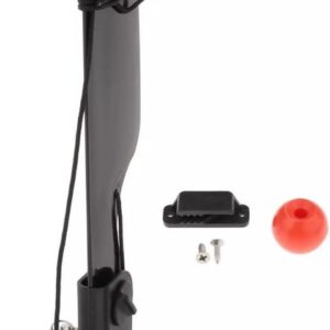 Kajak Roer - Roer voor Kano - Koers Houden - Nylon Materiaal - 53 cm - Zwart