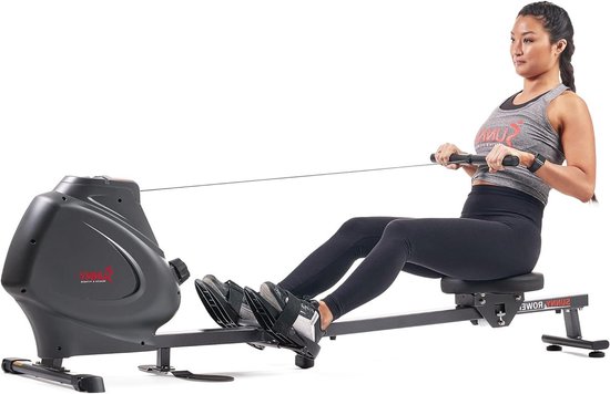 Magnetische Roeitrainer - Roeimachine Slimme Roeier - Thuis Fitness - 16 Weerstandsniveaus - Niet gespecificeerd - Grijs