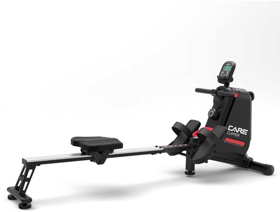 CARE CLIPPER - Connected roeitrainer - Vliegwielmassa 6 kg - 16 handmatige weerstandsniveaus - Ultracompact - Voor thuisgebruik