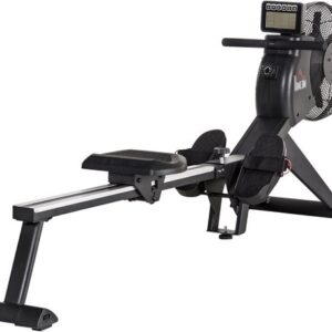 Roeitrainer - Fitnessapparaat - Full body workout - 16 weerstandsniveaus - 225 x 55 cm - Zwart
