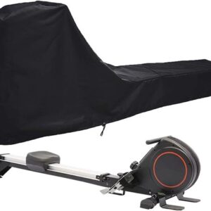 Roeitrainer Hoes - Fitnessapparaten Bescherming - Binnen Buiten Gebruik - Stofdicht Scheurbestendig - 240 x 60 x 100 cm - Zwart