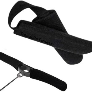 Roeimachine Handvat Hoes - Beschermhoes Grips - Comfortabel Roeien - Voorkomt Blaren - Universeel - Zwart