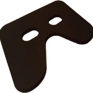 Roei machine zitkussen - Comfortabele zitting - Verbeter je training - Anti-slip materiaal - Past op diverse modellen - Zwart