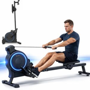 Sportfloww Roeitrainer - Roeimachine Met App - Inklapbaar Roeiapparaat - 16 Weerstandniveaus - Tot 195cm