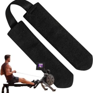 Roeihendel Hoezen - Grip Beschermers - Comfortabel Trainen - Zweetabsorberend Katoen - 3 x 8 x 3 cm - Zwart