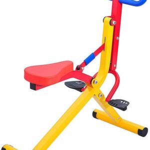 Kinder Fitnessapparaat - Oefenfiets Roeitrainer - Thuis Trainen - Stalen Frame Hydraulisch - 9kg Netto Gewicht - Niet Gespecificeerd
