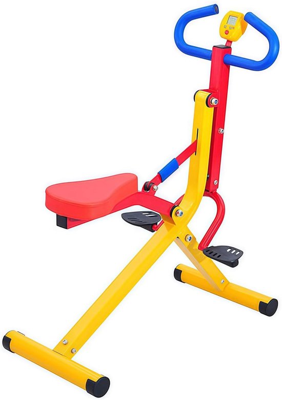 Kinder Fitnessapparaat - Oefenfiets Roeitrainer - Thuis Trainen - Stalen Frame Hydraulisch - 9kg Netto Gewicht - Niet Gespecificeerd