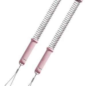Fitness Kracht Trainer - Cardio Trainer Gewogen - Vet Verbranden - Draagbaar Ontwerp - 135 kg - Roze