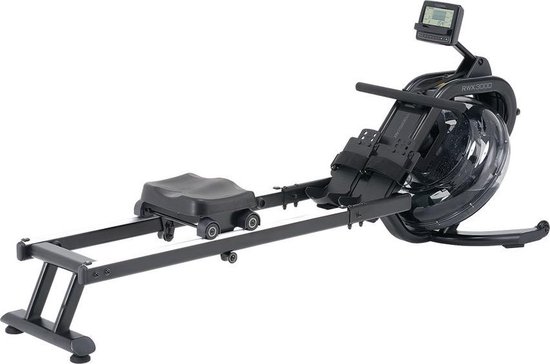 Toorx Fitness RWX-3000 Water Roeitrainer - Hartslagfunctie - Inklapbaar - Roeitrainers - Zwart
