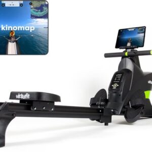 VirtuFit Semi-Pro Roeimachine - Ergometer - Magnetische Weerstand - 34 Programma's - Hartslagfunctie - Stil & Opklapbaar - Kinomap & FitShow - Roeitrainer - Roeiapparaat