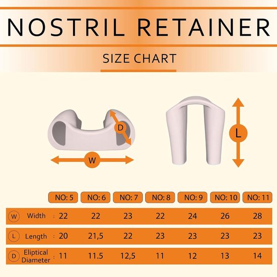 Retainer Rhinoplasty Nostril Shaping After Nose Surgery, neusvormapparaat van 100% medische siliconen, neuspad voor Surgery, Nostril Support Device (8)