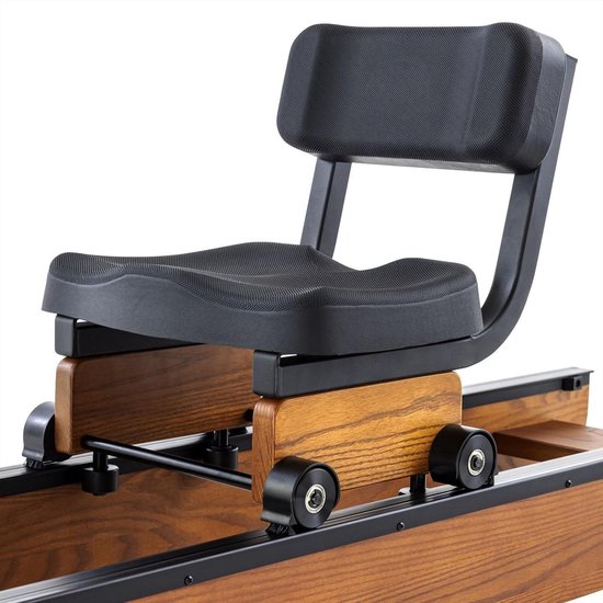 Roeitrainer Rugleuning - Zitting Beschermer - Comfortabel Roeien - Breukbestendig Ontwerp - Eén Maat - Bruin