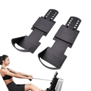 Roeipedalen - Roeiaccessoires - Thuisfitness - Antislip ontwerp - 31 x 10 cm - Zwart