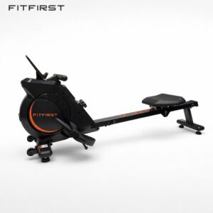 FitFirst Roeitrainer met Magnetische Weerstand | 16 Weerstanden | Makkelijk Verplaatsbaar Met Transportwielen | Fluisterstil Ontwerp | Roeimachine Magnetisch | Roeiapparaat Voor Thuis
