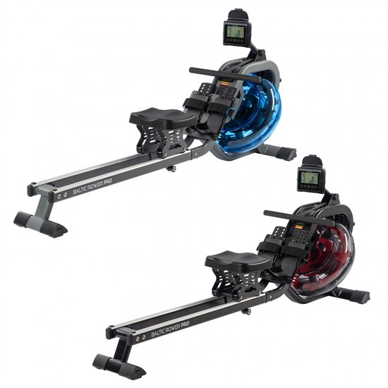 cardiostrong Baltic Rower Pro Roeitrainer Blue tank, Green frame