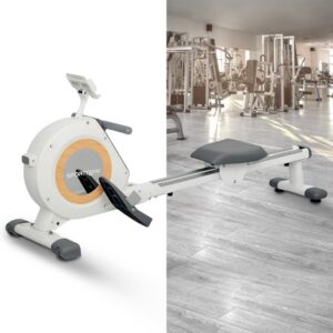 Roeitrainer - Roeimachine - Roeiapparaat - Roeitrainers - Crosstrainer - Inklapbaar - 150 kg - 16 Weerstandniveaus - Grijs