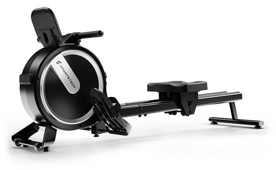 Sportstech PROwer Lite - Roeitrainer - 16 Weerstandsniveaus - Bluetooth App - Tablethouder