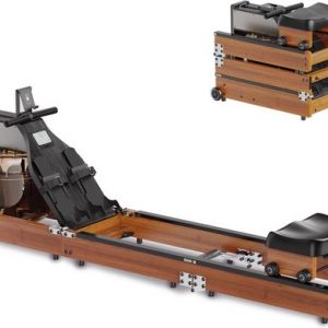 KingSmith WalkingPad WR1 - Inklapbare Waterroeimachine - Opvouwbaar Tri-Fold Design - Fluisterstille Waterweerstand - Bluetooth & KS Fit App - Roeitrainer voor Thuis - Tot 120 kg Belastbaar