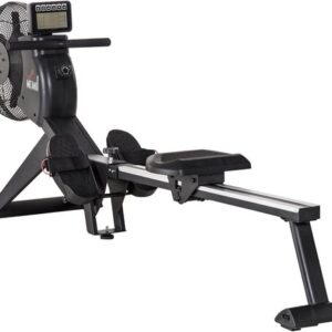 Roeitrainer - Fitnessapparaat - Full body training - 16 weerstandsniveaus - 225 x 55 x 88 cm - Zwart
