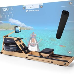 CHRISTOPEIT – Roeimachine WP 5000 – Opvouwbaar + vloerbeschermingsmat
