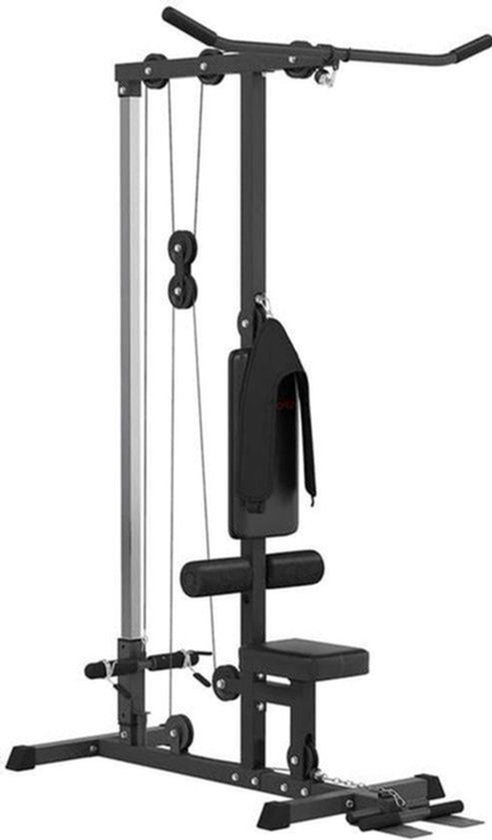 Roeimachine – Roeitrainer – Roeiapparaat – Fitnessapparaat – Hometrainer – Stalen Constructie – Instelbare Voetsteunen & Gevoerde Rugleuning – Full-Body Workout – Ruimtebesparend Zonder Elektronica