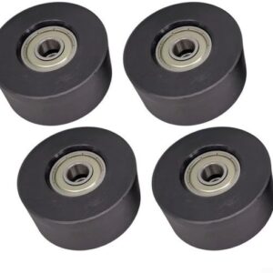 4-pack roeimachine lagerwielstoel, roeimachine lagerwiel vervangende rollen voor fitness krachttraining, 45 x 21 x 8 mm