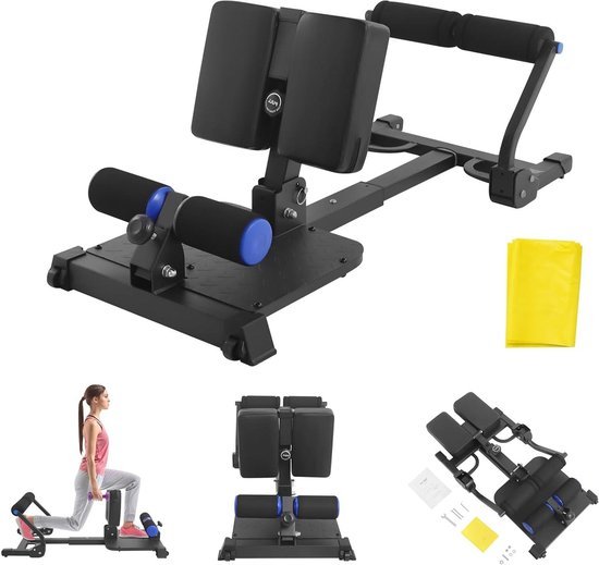 Roeitoestel Inklapbaar - Cardio Trainer - Thuis Fitness - Volledige Lichaamstraining - Tot 120 kg - Zwart